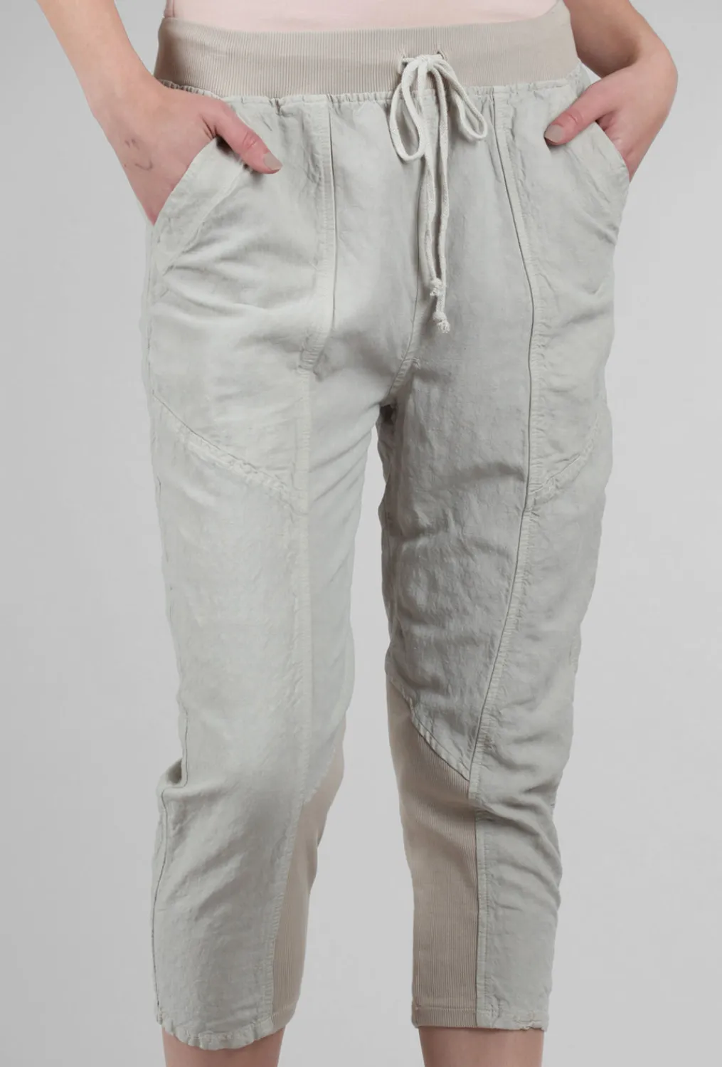 New Evie Lou Amphora Pant, Light Gray