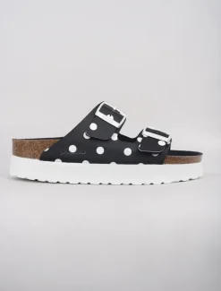 Fashion Evie Lou Arizona Dotty Platform, Black