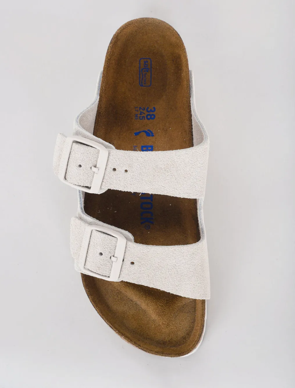 Clearance Evie Lou Arizona Soft Bed Sandal, Antique White