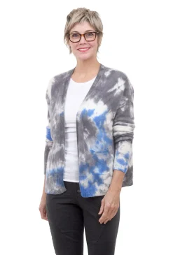 Cheap Evie Lou Cashmere Pocket Cardie, Blue