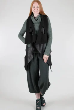 Store Evie Lou Heather Gemini Vest, Black