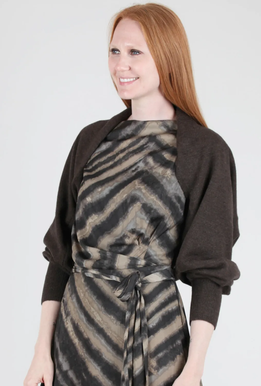 Flash Sale Evie Lou Sweater Bolero, Umber