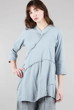 New Evie Lou Zuma Top, Heron Blue