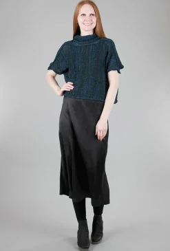 Flash Sale Evie Lou Abby Sparkle Sweater, Emerald Lurex