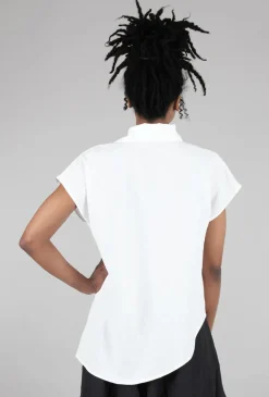 Sale Evie Lou Abbylara Blouse, Off-White