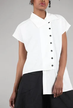 Sale Evie Lou Abbylara Blouse, Off-White
