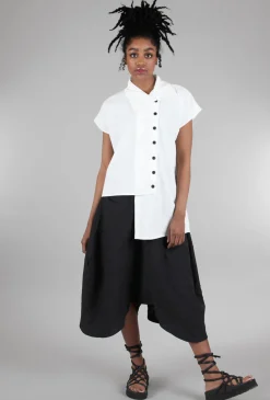 Sale Evie Lou Abbylara Blouse, Off-White