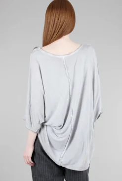 Cheap Evie Lou Acid Spray Top, Gray