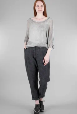 Cheap Evie Lou Acid Spray Top, Gray