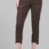 Best Evie Lou Acker Slim Pant, Leatherbound
