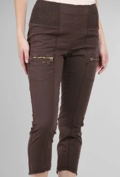 Best Evie Lou Acker Slim Pant, Leatherbound