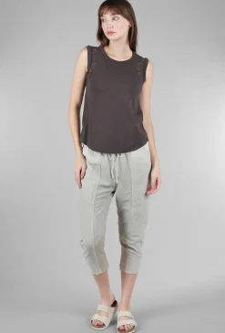 New Evie Lou Amphora Pant, Light Gray