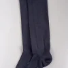 Online Evie Lou Annabel Socks, Solid Indigo