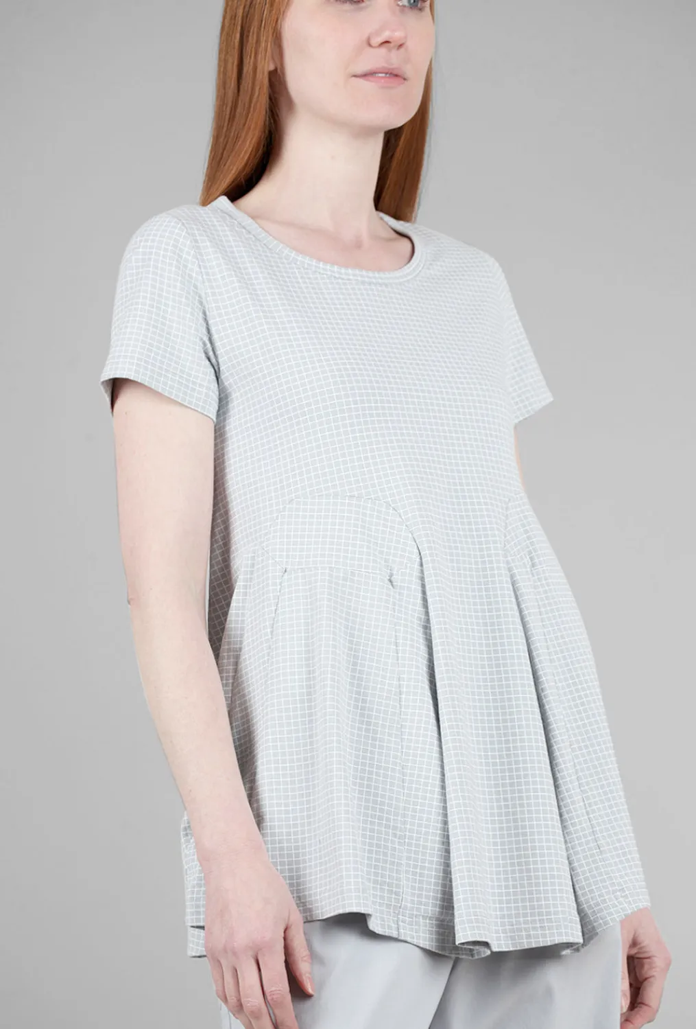 Online Evie Lou Arc Seam Tee, Ice
