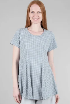 Flash Sale Evie Lou Arc Seam Tee, Water