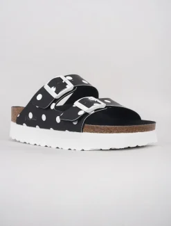 Fashion Evie Lou Arizona Dotty Platform, Black