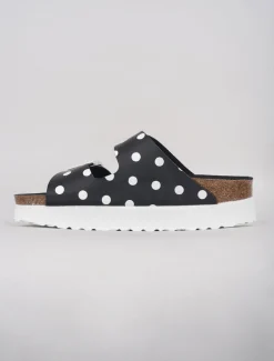 Fashion Evie Lou Arizona Dotty Platform, Black