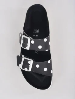 Fashion Evie Lou Arizona Dotty Platform, Black