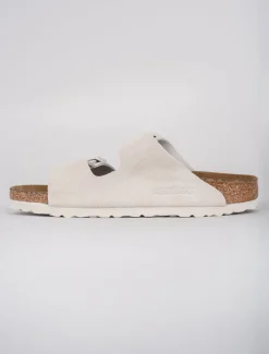 Clearance Evie Lou Arizona Soft Bed Sandal, Antique White