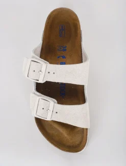 Clearance Evie Lou Arizona Soft Bed Sandal, Antique White