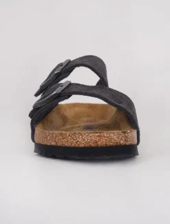 Fashion Evie Lou Arizona Soft Bed Sandal, Velvet Gray