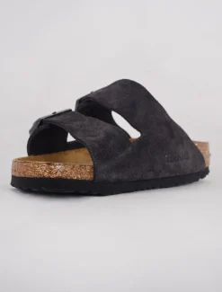 Fashion Evie Lou Arizona Soft Bed Sandal, Velvet Gray