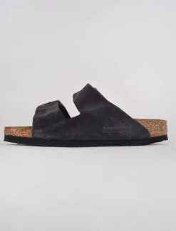 Fashion Evie Lou Arizona Soft Bed Sandal, Velvet Gray