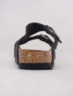 Fashion Evie Lou Arizona Soft Bed Sandal, Velvet Gray