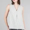 Clearance Evie Lou Arquette Tank, Oatmeal