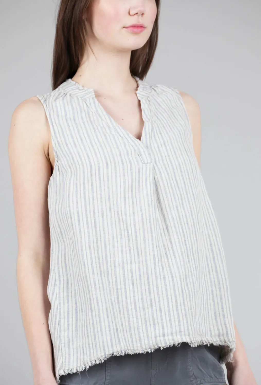 Clearance Evie Lou Arquette Tank, Oatmeal