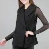 Fashion Evie Lou Astoria Ponte Vest, Black