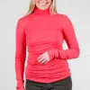 Fashion Evie Lou Beatnik Tneck, Framboise