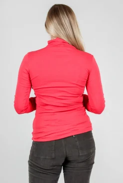 Fashion Evie Lou Beatnik Tneck, Framboise