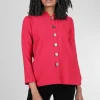 Cheap Evie Lou Bella Rayon Top, Cranberry