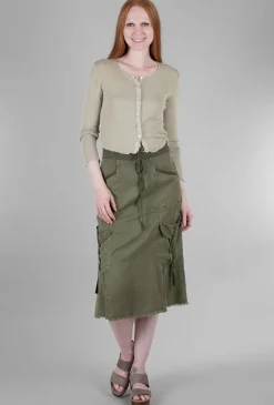 Clearance Evie Lou Bellamy Skirt, Kombu
