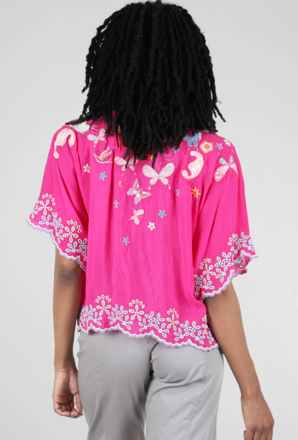 Cheap Evie Lou Bellona Blouse, Orchid