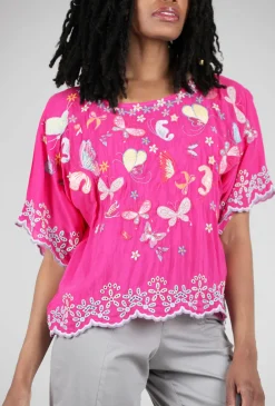 Cheap Evie Lou Bellona Blouse, Orchid