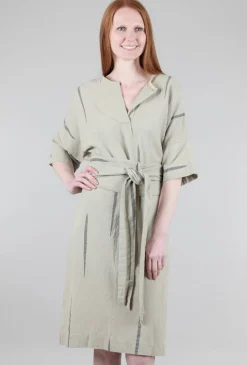 Outlet Evie Lou Belt Dress, Oatmeal Scratch