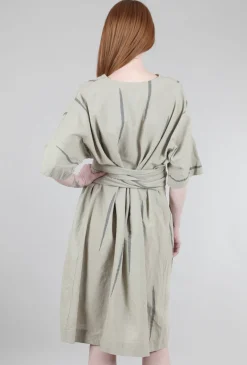 Outlet Evie Lou Belt Dress, Oatmeal Scratch