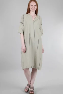 Outlet Evie Lou Belt Dress, Oatmeal Scratch