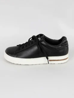 Best Evie Lou Bend Leather Sneaker, Black