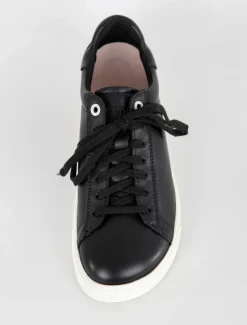 Best Evie Lou Bend Leather Sneaker, Black