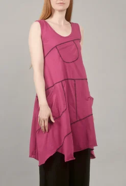 Hot Evie Lou Benito Dress, Raspberry
