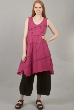 Hot Evie Lou Benito Dress, Raspberry
