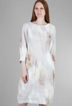 Best Evie Lou Blurry Bloom Dress, Ivory