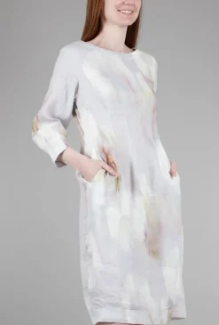 Best Evie Lou Blurry Bloom Dress, Ivory