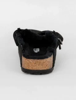 Cheap Evie Lou Boston Shearling Clog, Black