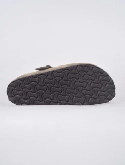 Shop Evie Lou Boston Suede Clogs, Taupe
