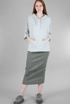 Flash Sale Evie Lou Boxy Pocket Hoodie, Ice
