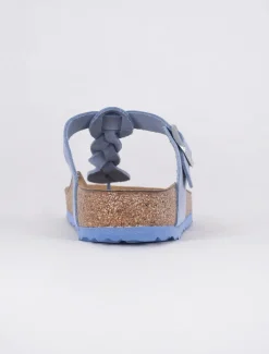 Store Evie Lou Braided Gizeh Sandal, Dusty Blue